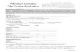 SITE REVIEW APPLICATION PAGE 2 - whitehalltownship.orgwhitehalltownship.org/forms/site_review_app.pdf · completed and returned as part of your complete application package. Once