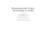 fairmontcityil.com€¦ · CHAPTER 1, PART 1 FAIRMONT CITY ZONING CODE CHAPTER 1 FAIRMONT CITY ZONING CODE PART1 GENERAL PROVISIONS SECTION 1-101. SECTION 1-102. SECTION 1 …