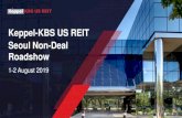 Keppel-KBS US REIT Seoul Non-Deal Roadshow · Source: CompTIA’s Cyberstates 2019 report Tech hubs of Austin, Seattle and Denver make up approximately 60% of KORE’s portfolio’s