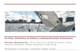 Northeastern University, University College London ... · Ex-Ray: Detection of History-Leaking Browser Extensions Michael Weissbacher, Enrico Mariconti, Guillermo Suarez-Tangil, Gianluca