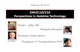 ENGR110/210 Perspectives in Assistive Technology · Assistive Technology course. • If you are taking the class for one-unit (either with or without a letter grade), you must attend