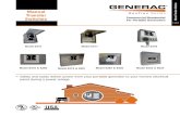 Manual GenT ran Transfer Switches For Portable Generators€¦ · 1 of 2 Commercial/Residential For Portable Generators GenT ran Series Manual Transfer Switches • Safely and easily