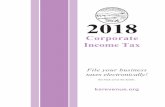 Corporate Income Tax - Kansas Department of Revenue · IN THIS BOOKLET General Information 2 K-120 Instructions 6 Form K-120 7 Form K-120AS 11 K-120AS Instructions 15 Form K-121 18