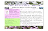 The Perennial Wordcedarmountainperennials.com/yahoo_site_admin/assets/docs/April_2… · The Perennial Word 2 The Water Wise Garden By Jill Wilson In researching this article many