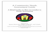 A Community Needs Assessment Guide - CYFAR... · This needs assessment guide is intended to facilitate the work of community leaders, agency staff, and university practitioners in