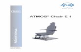 ATMOS Chair E 1cdn.atmosmed.com/docs/16579/tr_ga_chaire1-2ndgeneration... · 2018. 2. 22. · 3 1.0 Giriş 1.1 Kullanım kılavuzuna dair bilgiler Bu kullanım kılavuzu ATMOS® Chair