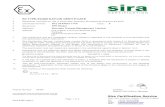 Sira Certification Service - Emerson...Gas Inlet/Outlet Glands: The Gas Inlet/Outlet Glands (GI/OGs) comprise a cylindrical stainless steel body with an M16 male thread along its length