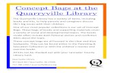 Concept Bags at the Quarryville Library...This concept bag focuses on adoption. 1. All About Adoption y Marc A. Nemiroff 2. A Mother for hoco y Keiko Kasza 3. Jin Woo y Eve unting