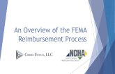 An Overview of the FEMA Reimbursement Process · 2019. 12. 31. · An Overview of the FEMA Reimbursement Process. Principal Presenters Jody Moore MBA, CEM Don Campbell MS, CEM, PMP.