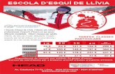 fullletoA5(2019/20)...ESCOLA D INTERCERDANYA ESQUi & SNOWBOARD 'ESQUí DE LLíVlA , CCS Q U TARIFES CLASSES PARTICULARS L'Escola d'Esquí de Llívia, t'ofereix els millors