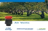 Jain Air Ventsirrigation-mart.com/customer/irrmar/pdf/JAIN_AIRVENTS.pdf · 2016. 9. 30. · Jain Irrigation, Inc. has realized the need for a basic, yet comprehensive guide for using