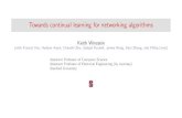 Keith Winstein (with Francis Yan, Hudson Ayers, Chenzhi ...€¦ · Towards continual learning for networking algorithms Keith Winstein (with Francis Yan, Hudson Ayers, Chenzhi Zhu,