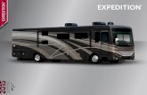 ExPEDITION - RVUSA.com · 2015. 7. 20. · expedition Top Features ... • King Dream Easy Memory Foam Mattress (38S,and décor collection welcome you with gracious beauty and contemporary