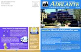Family Health Centers S D FAMILY HEALTH …...Family Health Centers of San Diego CEO Fran Butler-Cohen Adelante - Volume 31, Issue 7 - July 2016 Adelante is a free publication produced
