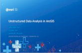 Unstructured Data Analysis in ArcGIS · 2020. 7. 2. · Processing Unstructured Data Using ArcGIS and Microsoft Azure Source Processing Storage Analysis Apps/Visualization Key Take-aways: