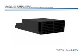 SolaHD S5KC MBC S4K2U-5C Series Industrial On-Line UPS · To contact Emerson Industrial Automation SolaHD Services for information or repair service in the United States, call 1-800-377-4384,