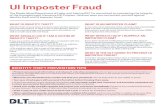 UI Imposter Fraud - Rhode Islanddlt.ri.gov/emergencyui/UI Imposter Fraud Fact Sheet.pdfMay 08, 2020  · El robo de identidad ocurre cuando alguien usa la información personal de