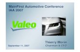 MainFirst Automotive Conference IAA 2007...China Japan E.Europe S.America N.America 0 2 000 000 4 000 000 6 000 000 8 000 000 10 000 000 12 000 000 14 000 000 ... by 2015 Council for