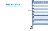 Innovate the ordinary - FloMedical · 03 Introduction 04 The Nimble Story 06 Nimble Ethos 10 Nimble Storage System 18 Wire Baskets 22 Blue Shoes Stainless Steel Collection 30 Modular