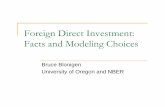 Foreign Direct Investment:Foreign Direct Investment: Facts and … · 2007. 6. 11. · Suggests gravity model + endowment differences Evidence for vertical FDI is not really in the