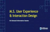 M.S. User Experience & Interaction Design · UX/UI Designer, Arcweb Technologies PHILADELPHIA, PA (hometown & current) CLASS OF 2019 ALUMNI PROFILE Casey entered the program shortly