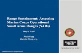 Range Sustainment: Assessing Marine Corps Operational ... · Independent Environmental Engineers, Scientists and Consultants . Table 1: Range Use and Range Management. Criteria Range