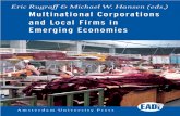 Eric Rugraff & Michael W. Hansen (eds.) Multinational Corporations … · 1 Multinational corporations and local ﬁ rms in emerging economies An introduction Eric Rugraﬀ and Michael