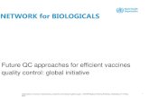 NETWORK for BIOLOGICALS...2018/04/29  · for the success of immunization programmes It is essential for continued public confidence in immunization To facilitate access to the needed