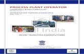 PROCESS PLANT OPERATOR Plant Opr-NSQF-5.pdf · Process Plant Operator Sl. No. Topics Page No. 1. Background 1-2 2. Training System 3-7 3. Job Role 8-13 4. NSQF Level Compliance 14