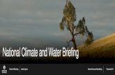National Climate and Water Briefing - Bureau of Meteorology · 2015. 12. 2. · Bureau of Meteorology National Climate and Water Briefing 1 December 2015 El Niño evolution All El