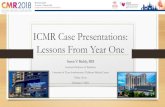 ICMR Case Presentations: Lessons From Year One Reddy ICMR Case Presentatio… · Work Flow •Baseline interactive sequence scan for geometry/stamps ~ 10 mins •Right heart catheterization