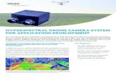 HYPERSPECTRAL DRONE CAMERA SYSTEM FOR APPLICATION … · 2020. 1. 31. · imaging camera, enabling acquisition and processing of hyperspectral imaging data in real-time, all in a
