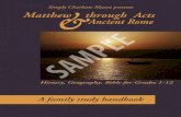Matthew through Acts Ancient Rome - Simply …...Matthew through Acts & Ancient Rome is . . . • Family Friendly Combines all students, grades 1–12, in a family study. • Charlotte