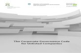 The Corporate Governance Code for Unlisted Companies...The Corporate Governance Code for Unlisted Companies The Corporate Governance Code for Unlisted Companies Issued by: The Chamber