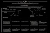 Quick Reference Card · 2019. 3. 5. · Quick Reference Card Please consult your spa user manual for complete info on the features your of spa system. in.k600™ Advanced series of