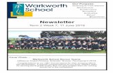11 June 2019 - Warkworth...• The Wentworth College Trust Board is pleased to offer a number of Entrance Scholarships for students wishing to enrol at Wentworth as Year 7 students