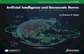 Artificial Intelligence and Democratic Norms · Artificial Intelligence and Democratic Norms: Meeting the Authoritarian Challenge August 2020 | III EXECUTIVE SUMMARY From industrial-age