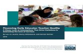 Financing Early Educator Teacher Quality...Financing Early Educator Teacher Quality ii Center for the Study of Child Care Employment, University of California, Berkeley Financing Early