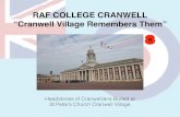 Cranwell Village Remembers Them - cranwellian-ian.comcranwellian-ian.com/ewExternalFiles/Cranwell...آ 