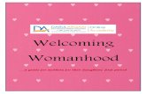 Darul Arqam - Darul Arqam - Welcoming Womanhood · 2020. 1. 31. · -She should not sleep with anyone under one blanket now; not even with her sisters, not even with you. -The more