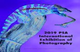 2019 PSA International Photography · PSA Journal • November 2019 • • 25 The 2019 Photographic Society of America’s International Exhibition of Photography offered photographers