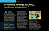 Microbial Systems for the Manufacture of Therapeutic ... · antibody engineering technologies have facilitated the rapid generation of high-affinity antibodies of defined specificity