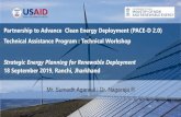 Partnership to Advance Clean Energy Deployment (PACE-D 2.0) … · 2019. 9. 2. · Output of demand forecasting is used in demand-generation mapping & SRP ... 20 5496 5092 403 7%
