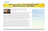 PPROCESS INDUSTRIESROCESS INDUSTRIES htp: /d iv s on .ame ... · Vol 32, pp 2058-2065. 9. Qubo Li, J.P., Norbert Müller, Numerical simulation of novel axial impeller patterns to