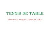 TENNIS DE TABLE...Tennis de table à Longvic Les licenciés ont accueilli de nombreux amateurs 80.423300 M. Vinzant, président de la section tennis de table, et quelques licenciós