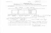 Chemistry 12 Worksheet 1.1 - Reaction Rate …...Worksheet 1.1 - Reaction Rate Calculations 1. A chemist wishes to determine the rate of reaction of zinc with hydrochloric acid. The