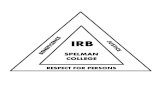 Table of Contents - Spelman College...Belmont Report: Ethical Principles and Guidelines for the Protection of Human Subjects. In particular, the IRB is committed to making sure that