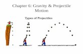 Chapter 6: Gravity & Projectile Motionlwillia2/p10/p10ch6.pdf · Earth and Moon results in tides Large spring tides occur when the Sun and Moon are aligned such that they BOTH pull