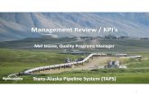 Management Review / KPI’s - Pipeline SMS...KPI/Metrics Workshop Tools TFX Element Process/Program Objective #1 Lagging Metric #1 • Result • What has happened? • “Rear View