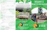 Donation Preferences - Elmwood Park Zoo · 2018. 12. 11. · Memorial Gifts Become a zooparent Donate items volunteer Merriment Gifts Engraved Brick Elmwood Park Zoo oﬀers many